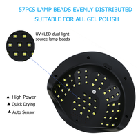 SUN X9 MAX lampe à ongles LED pour sèche-ongles lampe de manucure pour sécher le vernis en Gel avec détection de mouvement