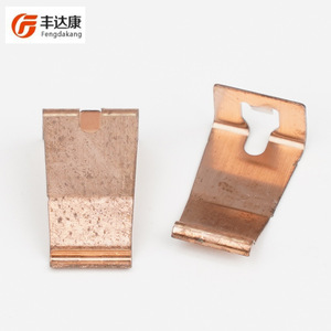 Clip de resorte de cobre Fengdakang, tamaño personalizable para piezas mecánicas - Product Image 3