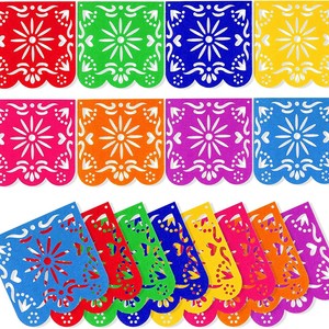 Guirnalda Decorativa <span class=keywords><strong>de</strong></span> Poliéster No Tejido con Diseño del Día <span class=keywords><strong>de</strong></span> <span class=keywords><strong>Muertos</strong></span> Mexicano, Bandera Triangular Pequeña para Fiestas - Product Image 2