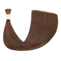 Extensions de cheveux humains en vrac de Chine pour tressage, 100g, 100% Remy, double trame, sans trace, micro-perles, I-Tip, à fusion de kératine, teintes