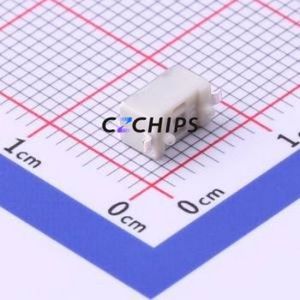 TS-1001T-AC04316 Tactile Switch SMD,6x3.5mm Switch Single Pole Single Throw Rectangle Button 1.6N Vertical Mount - Product Image 2
