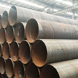 ASTM A252 S235 S355 S275 LSAW SSAW Tubería de acero soldada con soldadura en espiral de gran diámetro - Product Image 2