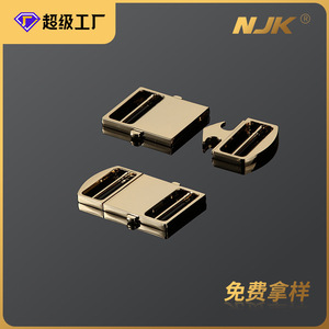 Hebilla de liberación lateral de aleación, 40 mm de diámetro interior, duradera para bolsos - Product Image 5