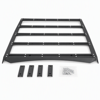 Porte-bagages de toit plat DF pour Jeep Wrangler JL 2018-2025, en acier et aluminium, plateforme de chargement, vente directe usine