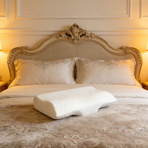 Factory Price Custom Logo Embroidery Memory Foam <strong>Pillow</strong> Skin Friendly Adjustable Foam <strong>Pillow</strong> For Neck Health - Product Image 1