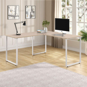 L hình dạng bàn góc máy tính L hình dạng bàn văn phòng bàn học nhà Bàn máy tính bàn hàng đầu cửa hàng thiết kế quầy trong L hình dạng - Product Image 2