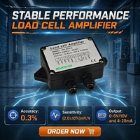 Amplificador de Señal Analógica Smowo RW-ST01A 2.0mV/V, Convertidor para Celdas de Carga