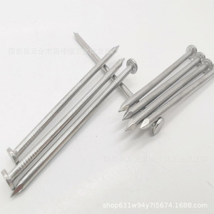 Clous ronds en acier inoxydable 50 mm à tige lisse et pointe acérée pour le travail du bois et l'usage domestique - Product Image 2