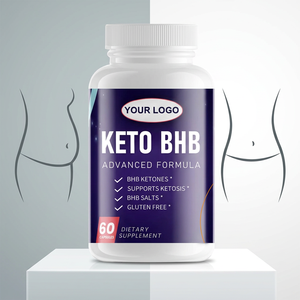 Capsules de régime cétogène OEM ODM avec des sels de BHB, augmentent le niveau de cétose, régulent l'appétit, aident à soulager les symptômes de la métothérapie. - Product Image 1