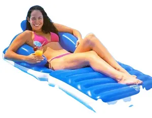 水上运动乐趣充气浮动床垫游泳池浮动休闲椅凉爽夏日乐趣