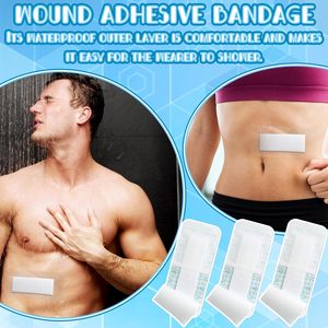 PU transparent <b>waterproof</b> film <b>dressing</b>, disposable large size, breathable dialysis core-type <b>waterproof</b> self-adhesive large - Product Image 4