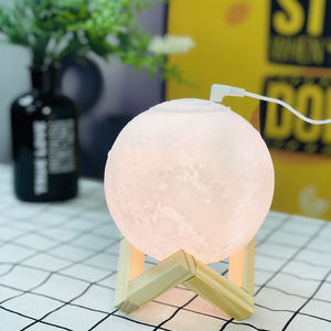 Humidificateur d'air USB à diffusion froide, design unique et innovant, avec arrêt automatique, 800 ml, diffuseur lunaire pour la maison - Product Image 5