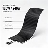 Support de fixation flexible pour panneau solaire par vis de fixation, adhésif, rail ou sangle de maintien, sans perçage requis