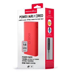 Cargador portátil FAST CHARGER 10W con carga inteligente, color rojo (batería de 10000mAh) TTBB10000FASTR - Product Image 3