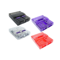 Coque de console de jeu Coque de remplacement pour SNES Coque semi transparente de haute qualité