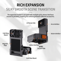 KUPEM Bingkai Ekspansi Magnetik Multi Fungsi Braket Tetap Desktop untuk Aksesori Kamera DJI Osmo Pocket3 Grosir OEM ODM