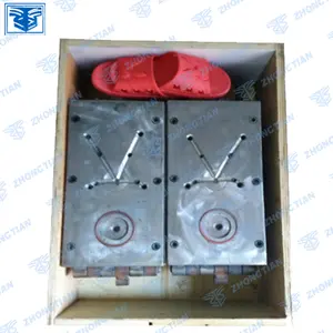 Customized PVC Air Blow Slippers Plastic Injection Mould Shoe Making Machines For Men and Women