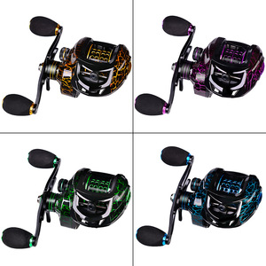 Rueda de <span class=keywords><strong>pesca</strong></span> de agua salada 12BB, carrete de baitcasting, freno magnético, fundición trasera, carrete de <span class=keywords><strong>surfcasting</strong></span>, carrete de <span class=keywords><strong>pesca</strong></span> - Product Image 3