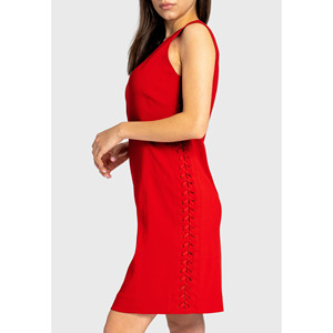 Abito Midi Marta Rosso - Product Image 1