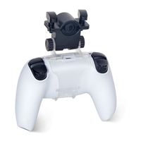 Manettes de jeu bluetooth ajustables, avec support pour manette Playstation 5, Clip de support pour contrôleur sans fil PS5
