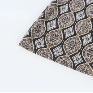 Chiffon Fabric 100% Polyester Vintage Boho Print Liberty Custom Print Fabric for Dress for Women for Hijab