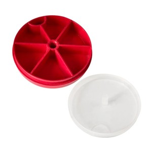 Ztc439 – boîte à leurres ronde en plastique, boîte à matériel de pêche Portable pour la pêche en mer, rangement universel d'accessoires - Product Image 2