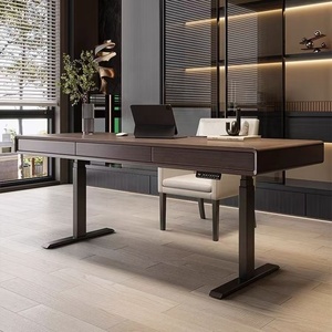 Scrivania Ergonomica Elettrica Regolabile in Altezza, da Seduti a in Piedi, con Cassetto, per Architetti e Computer - Product Image 4