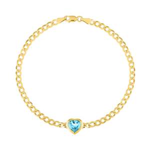 12 batu kelahiran tahan air 18K emas berlapis hati warna-warni CZ kalung berlian baja tahan karat mode halus perhiasan kalung wanita - Product Image 4