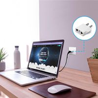 Adaptateur de prise secteur Europe vers USA, convertisseur de voyage de l'Europe vers l'Amérique, Canada, Mexique, Type A
