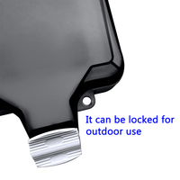 Caja de Protección para Interruptor Delviz, Apta para Nuestro Interruptor de 120 mm con Orificio de Montaje con Tornillos, Caja Impermeable para Exteriores IP66