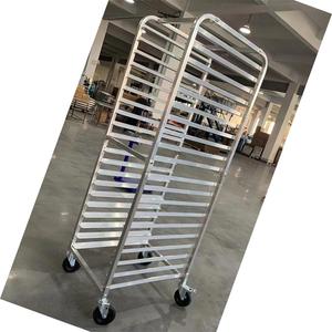 Chariot de boulangerie en acier inoxydable à 6, 12, 15, 16, 32 niveaux pour restaurant, vente chaude - Product Image 3