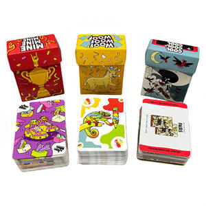 OEM Full Custom Board Game Manufacturer Family Party <b>Table</b> Game <b>Card</b> Game Custom Printing with Box - Product Image 4