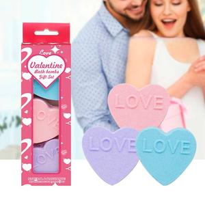 Lot de 3 bombes de bain effervescentes de luxe faites à la main en forme de boule, pour le spa, le soulagement du stress, cadeaux pour elle, anniversaire, fête des mères, Saint-Valentin - Product Image 4