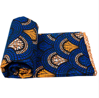 Tissu en gros de haute qualité100 % polyester tissu batik double face 100gsm115cmRobe, sac à main, pagne, bandana