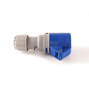 Prise industrielle 16A 32A Base CETAC Mâle 2P + E 32A 250V IP44 - Product Image 2