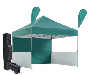 Fábrica personalizable 10X20ft Exposición Patio duradero portátil Refugio solar instantáneo Puestos de mercado de pulgas Estante Tiendas de campaña - Product Image 1