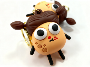 Llavero de Silicona con Ojos Saltones, Juguetes para Apretar, Juguete Antiestrés, Regalo para Adultos y Niños, Alivio de Estrés Perceptual y Ansiedad - Product Image 2