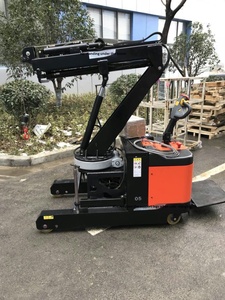 All-electric 360 . rotary <b>crane</b> for narrow lane passage, mobile telescopic rotary single-arm <b>crane</b> - Product Image 2