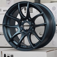 Roues en alliage d'aluminium en or, mat, noir, rouge, bleu, Machine, lèvre, 15x7.0 16x7.0 17x8.0 9.0 18x8 9.5