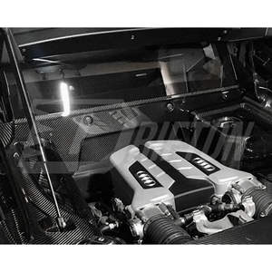 Actualice el escudo inferior de la bahía del motor OE para secar el material de fibra de carbono para Audi R8 Gen1 V8 V10 - Product Image 3