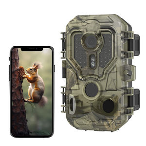 Cámara de caza de Vida Silvestre con energía solar recargable de 1080p con gatillo de 0,1 s Características de seguimiento de juego de batería de litio incorporada - Product Image 1