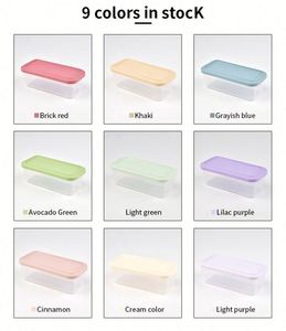 Clear Rectangular Silicone Gel Leak Proof Eco-Friendly Bpa Free Grade Multifunctional 1 <b>Compartment</b> Fresh Preservation Food - Product Image 6