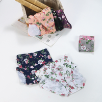 Sous-vêtements respirants et élastiques sans couture, culotte taille mi-haute en soie de lait, sans trace, imprimés, culottes quotidiennes