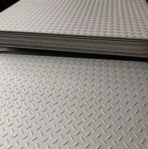 Plaque en acier inoxydable de la série 300 de Wuxi, plaque diamantée pour escalier, pédale antidérapante, personnalisable, norme <span class=keywords><strong>JIS</strong></span> - Product Image 3