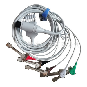 Électrodes en métal à clip crocodile Huizhida pour ECG vétérinaire VA01 - Product Image 1