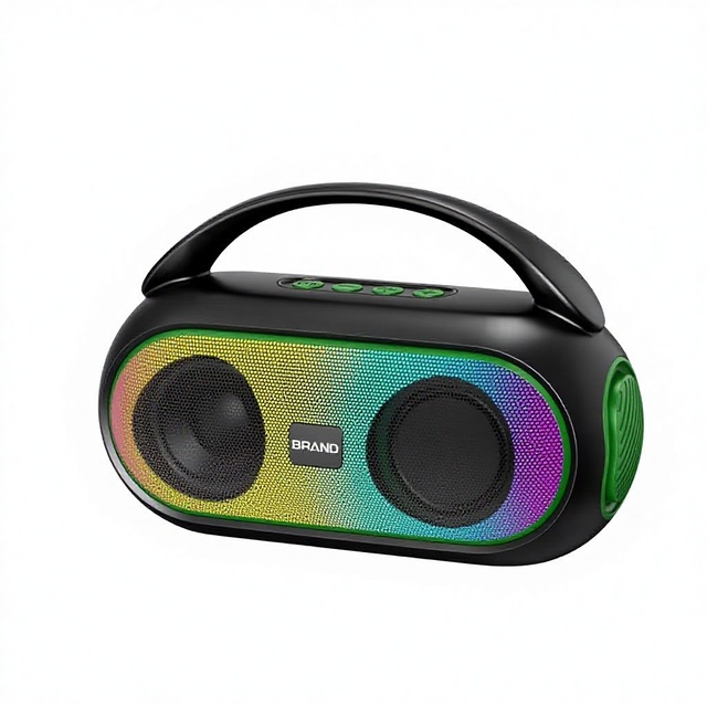 JK-P90 for 5.4 Speaker with 8W Output RGB LED Lighting Battery for Outdoor & Home Use