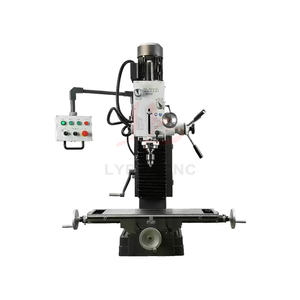 Machine de perçage, de fraisage et de taraudage multifonctionnelle LY-45S Dotée d'une échelle optique à 3 axes Alimentation automatique et base 220V 380V - Product Image 1