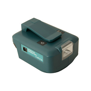 C & P ULE06BS adattatore caricabatteria portatile luce LED, con porte C e USB C PD3.0 veloce ricarica adattatore LED - Product Image 1