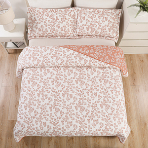<span class=keywords><strong>Set</strong></span> Sprei Jacquard Katun  Sprei Bolak-Balik untuk Semua Musim, <span class=keywords><strong>Set</strong></span> Selimut Dua Sisi - Product Image 5