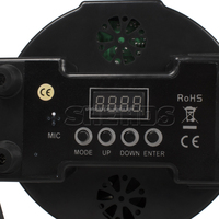 Projecteur LED PAR 7x18W RGBWA UV 6-en-1 pour éclairage de scène DJ, discothèque et décoration de mariage
